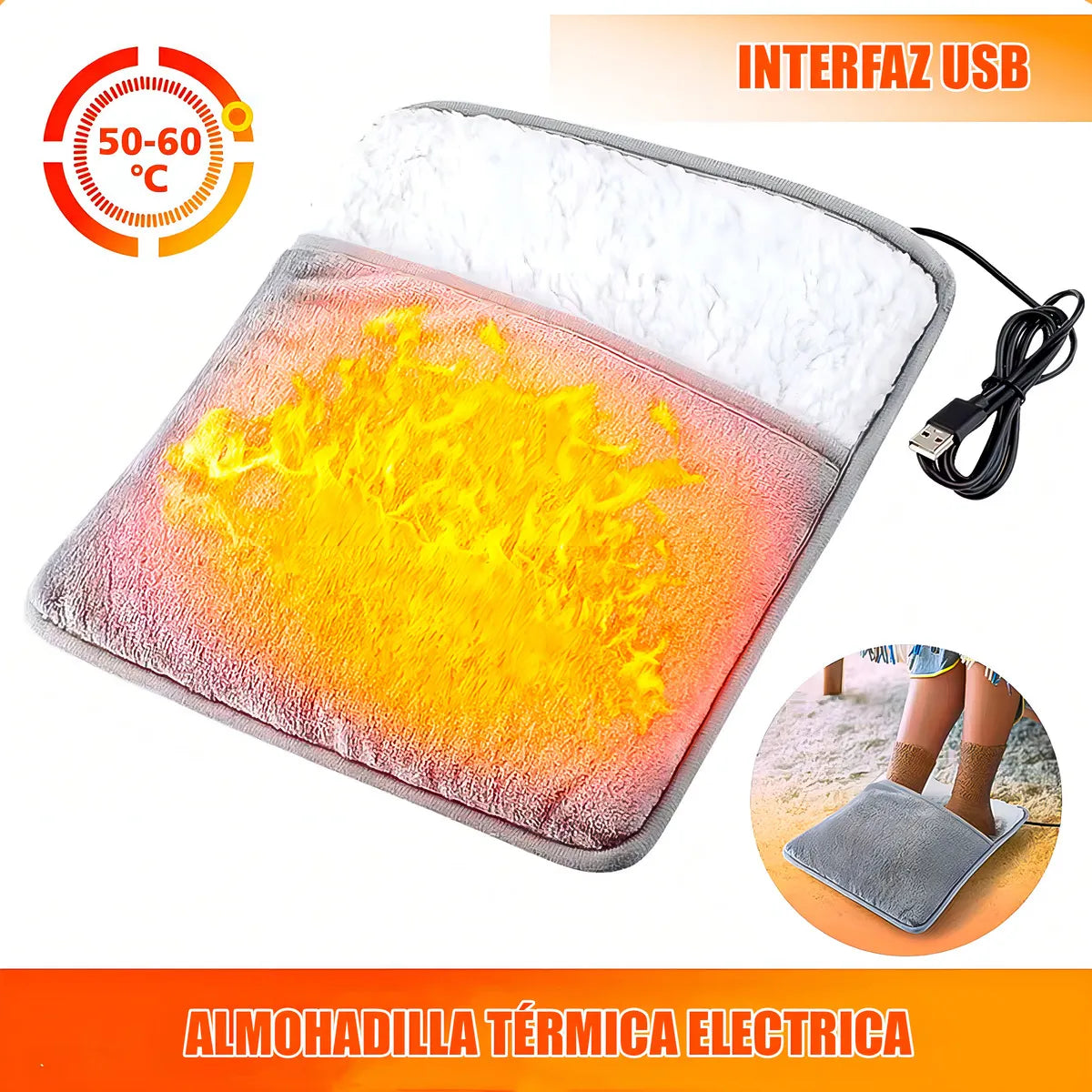Calentador de pies eléctrico