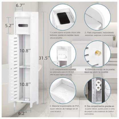 Armario de baño vertical