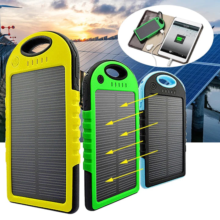 Cargador solar portátil