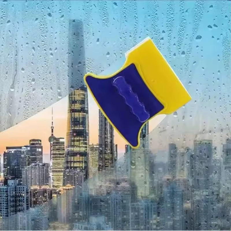 Limpiador de vidrio magnético