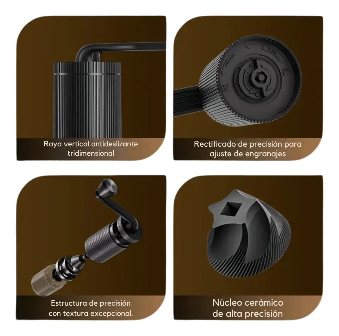 Molinillo moledor de cafe manual