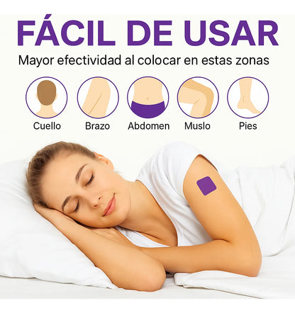 Parches para dormir con melatonina natural